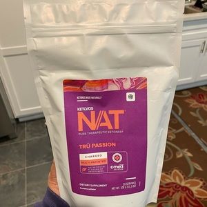 Pruvit ketones nat os true passion - 20 servings - gusset bag - charged
